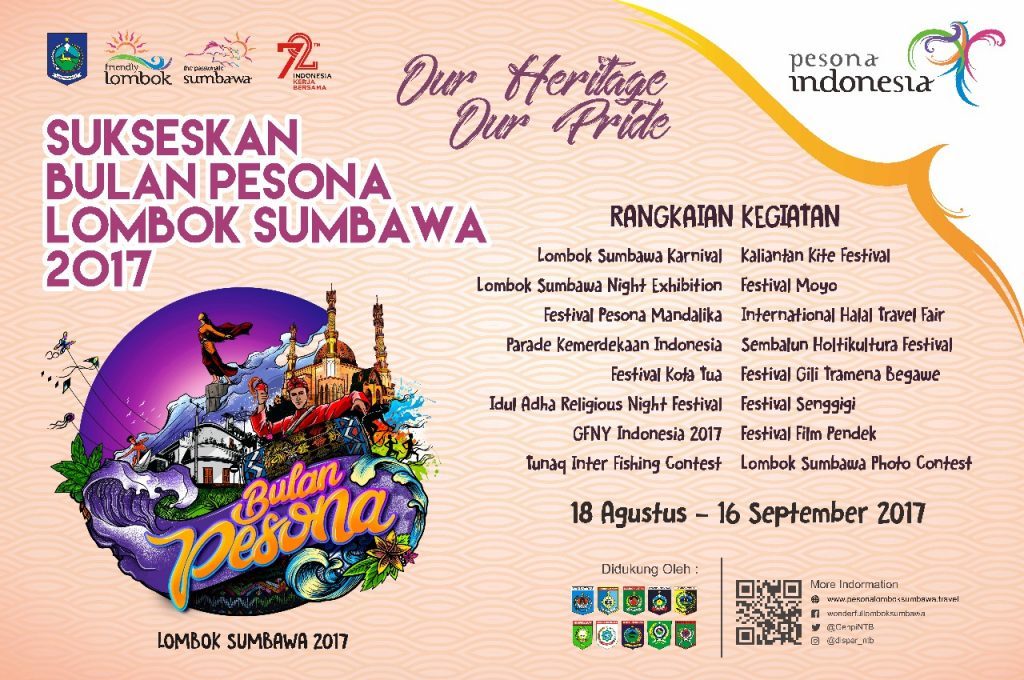 BULAN PESONA LOMBOK SUMBAWA 2017