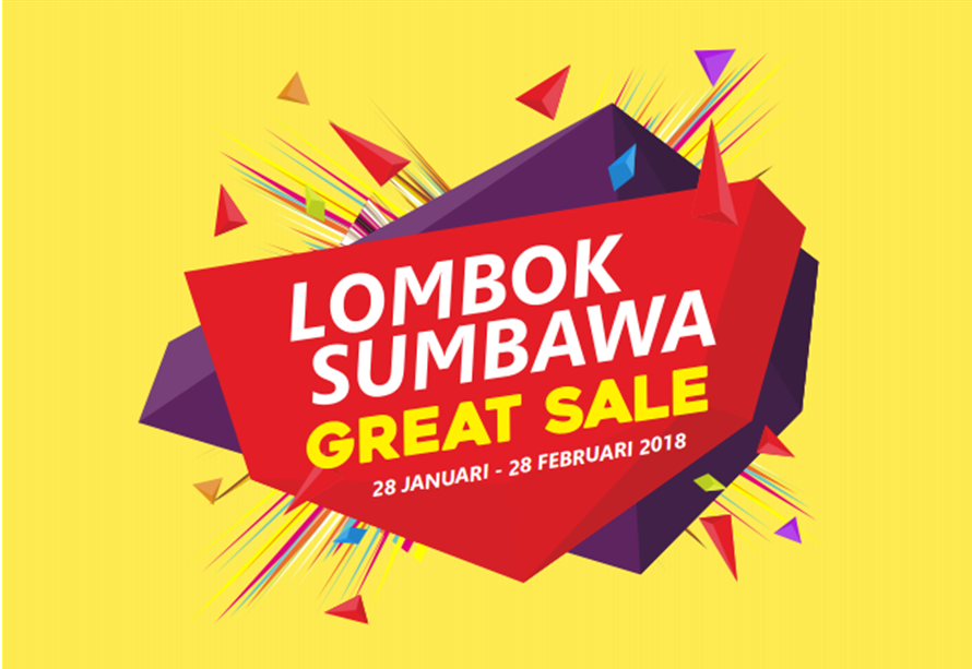 Pesta Diskon Lombok Sumbawa Great Sale 2018