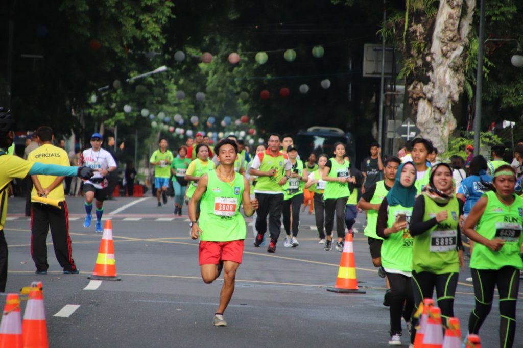 5000 Pelari Turut Meriahkan Lombok Marathon 2018