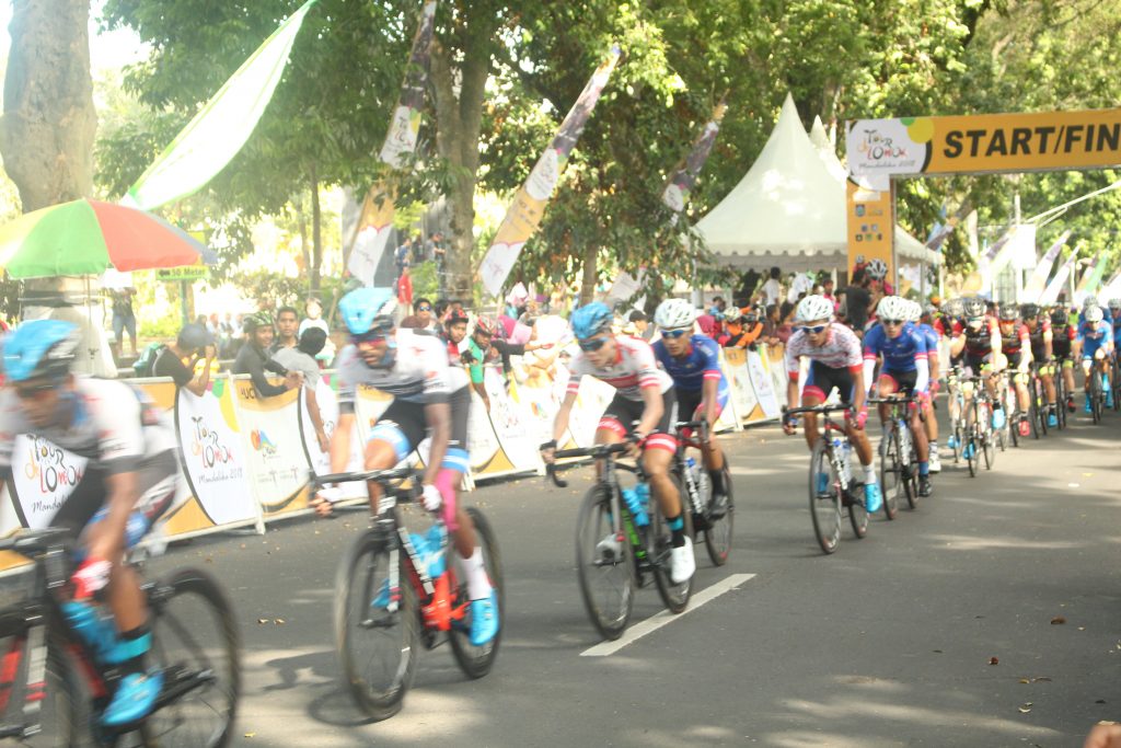 Tour de Lombok mandalika 2018 Menjadi Tolak Ukur Para Pembalap