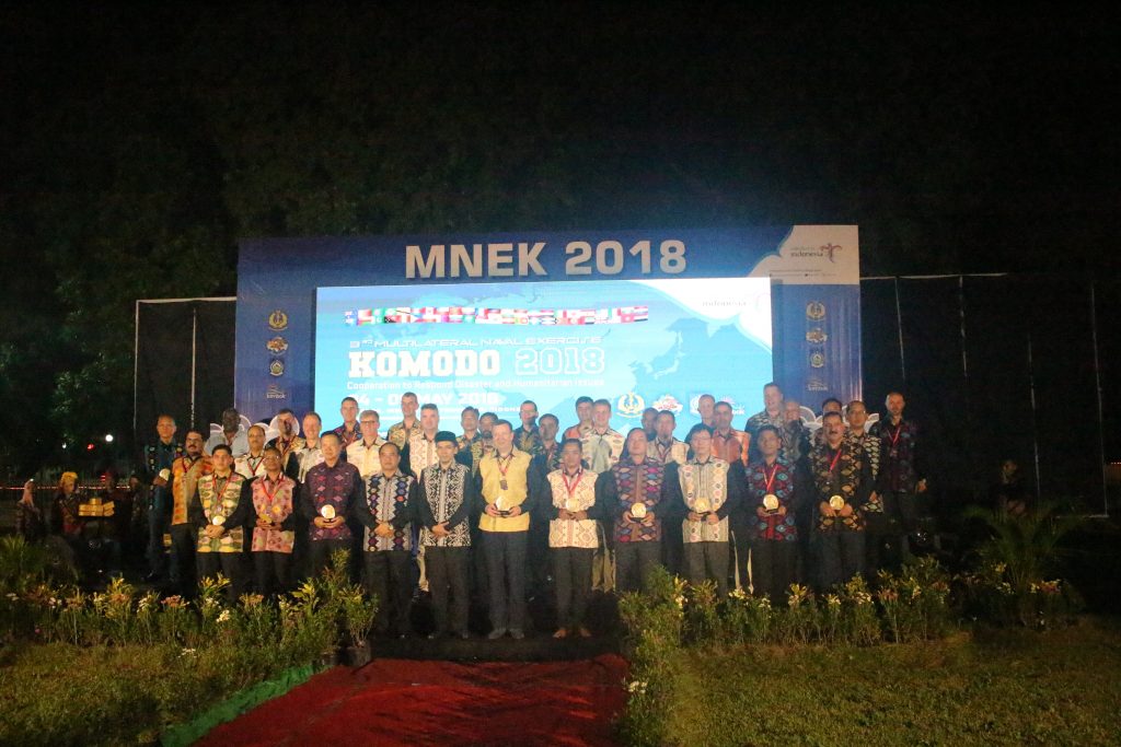 Multilateral Naval Exercise Komodo 2018 Resmi Dibuka