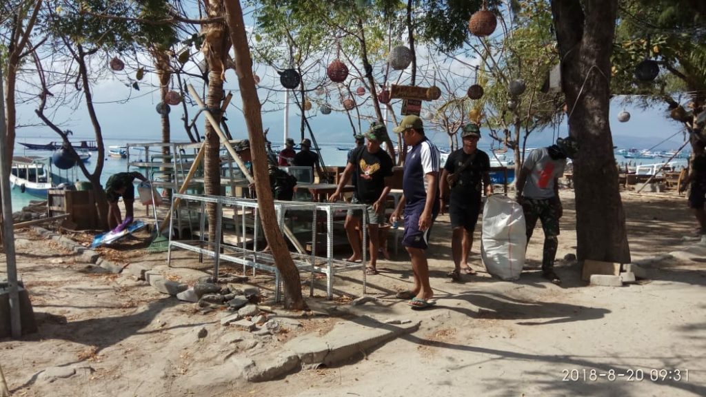 Perbaikan di Tiga Gili Terus Dilakukan