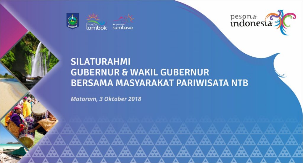 Silaturahmi Gubernur Bersama Masyarakat Pariwisata NTB Silaturahmi Gubernur Bersama Masyarakat Pariwisata NTB