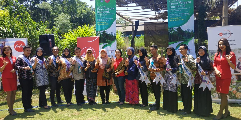 Launching Desa Wisata Bonjeruk & Program JouneyD AirAsia