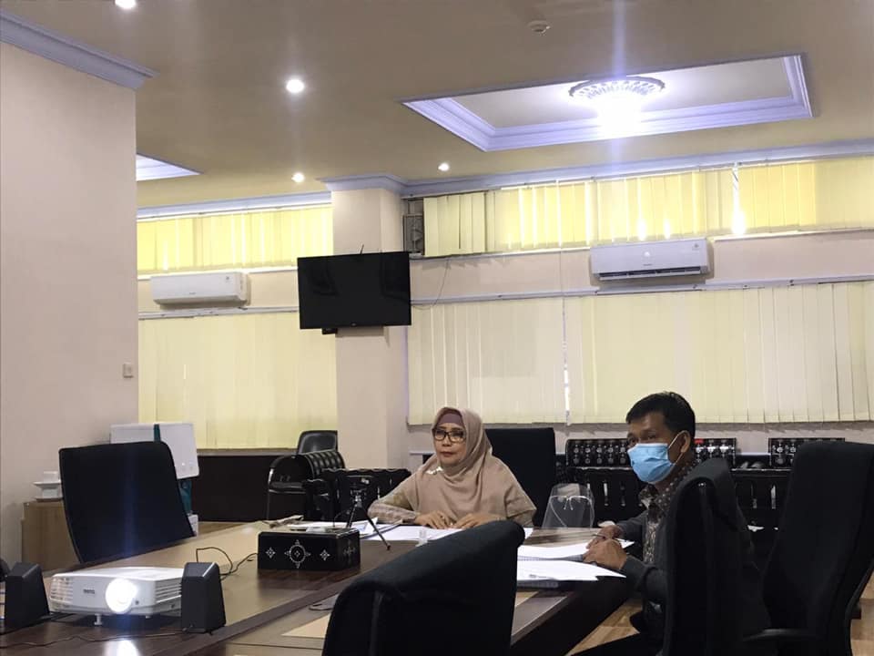 Koordinasi P3TB Tentang Laporan Hasil Penyusunan ITMR/RIDPP Lombok, secara virtual
