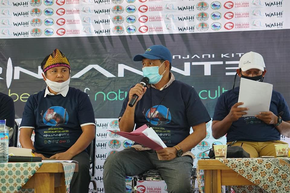 Pressconfrence terkait Pembukaan Pendakian Gunung Rinjani