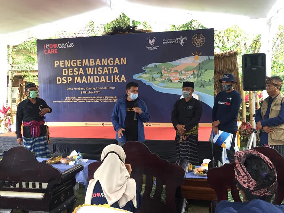 REBOUND DESA WISATA DI DESA WISATA KEMBANG KUNING, KABUPATEN LOMBOK TIMUR