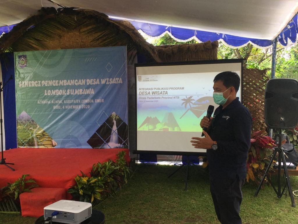 KUNJUNGAN KOMISI II DPRD PROVINSI NTB DAN DPRD PROVINSI LAMPUNG KE DESA WISATA KEMBANG KUNING