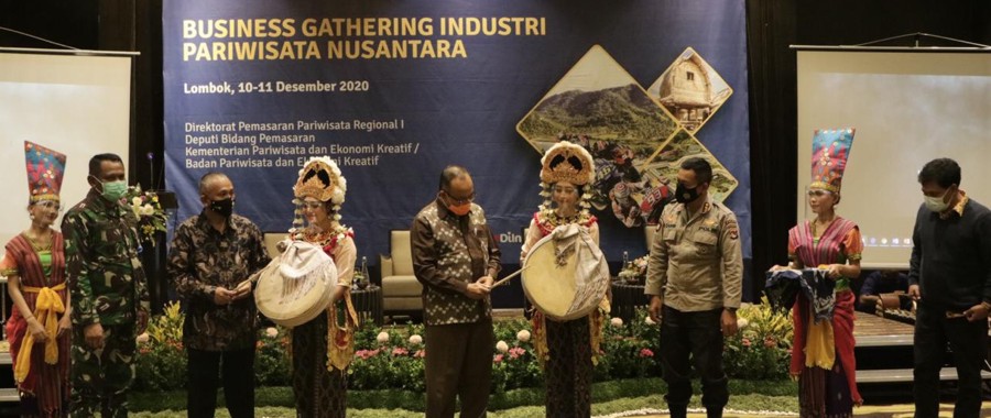 Business Gathering Industri Pariwisata Lombok Sumbawa & Launching Calendar Of Event 2021