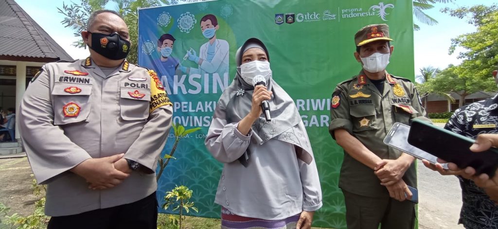 Vaksinasi Upaya Langkah Bangkitkan Pariwisata NTB