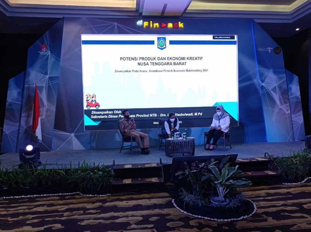 Bantu UMKM Parekraf Bangkit, Kemenparekraf dan Baparekraf Gelar Fintech Business Matchmaking di Mataram