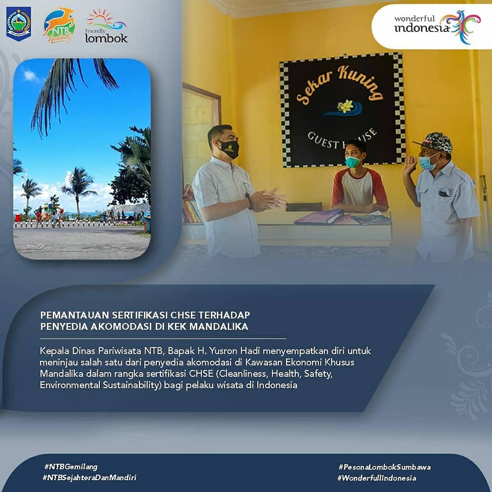 PEMANTAUAN SERTIFIKASI CHSE TERHADAP PENYEDIA AKOMODASI DI KEK MANDALIKA