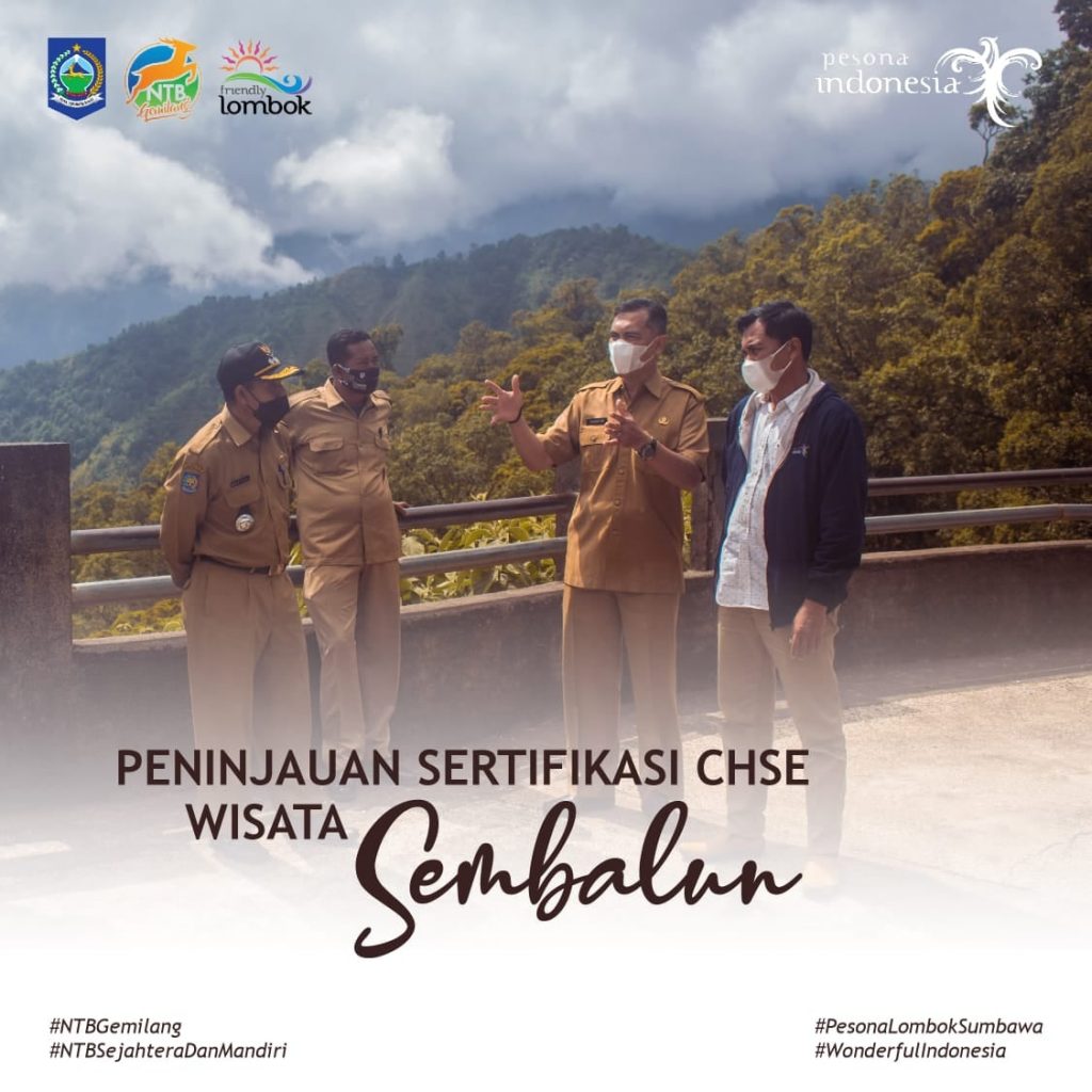 Peninjauan Sertifikasi CHSE Wisata Sembalun