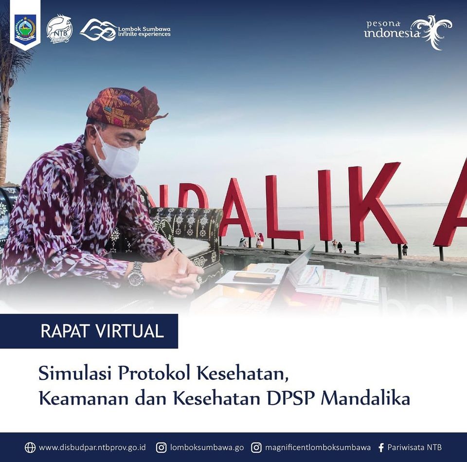 Simulasi Protokol Kesehatan, Keamanan, dan Kesehatan DPSP Mandalika