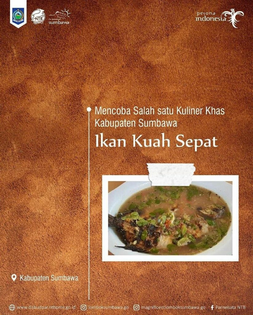 Mencoba Salah Satu Kuliner Kab. Sumbawa – Ikan Kuah Sepat