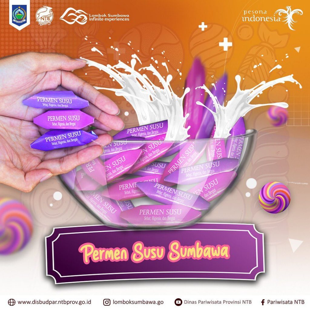 Permen Susu Khas Sumbawa yang Manis dan Gurih