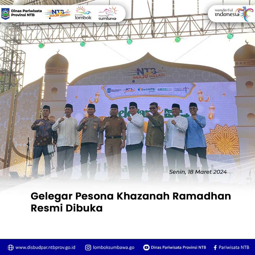 Gelegar Pesona Khazanah Ramadhan Resmi Dibuka